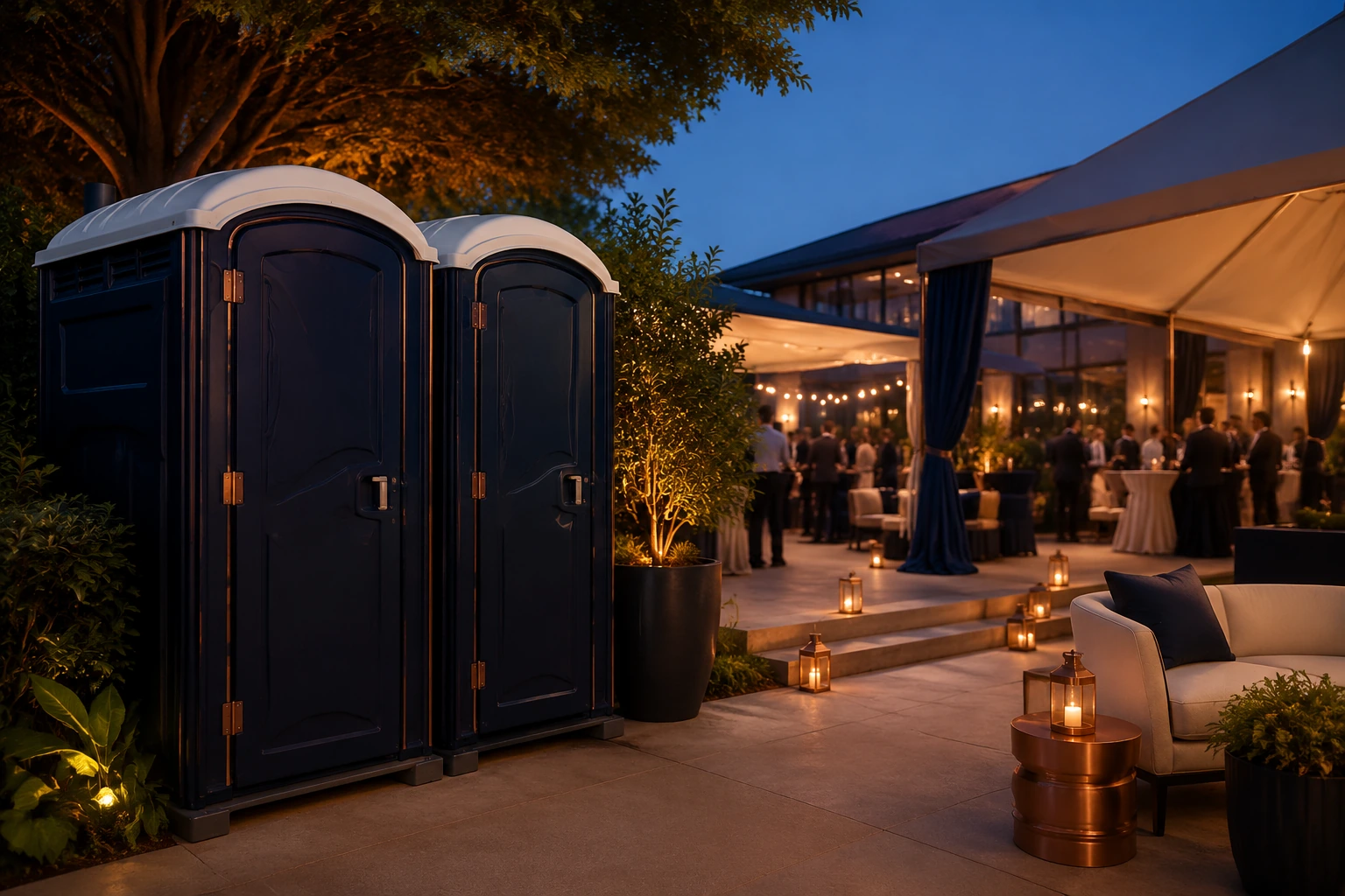 Portable restroom rental planning for Glendale, CO